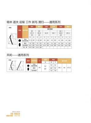 Woolen card clothing